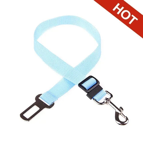 Adjustable Pet Safety Belt β Harness Clip
