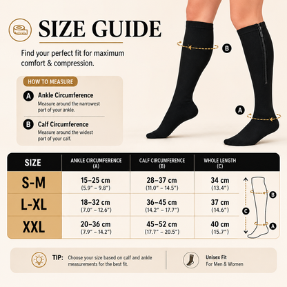 ZIPIVA COMPRESSION SOCKS