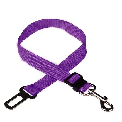Cinturón de seguridad ajustable para mascotas – Clip para arnés
