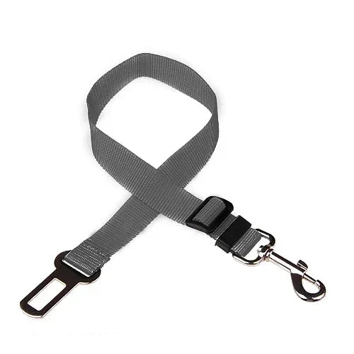 Cinturón de seguridad ajustable para mascotas – Clip para arnés